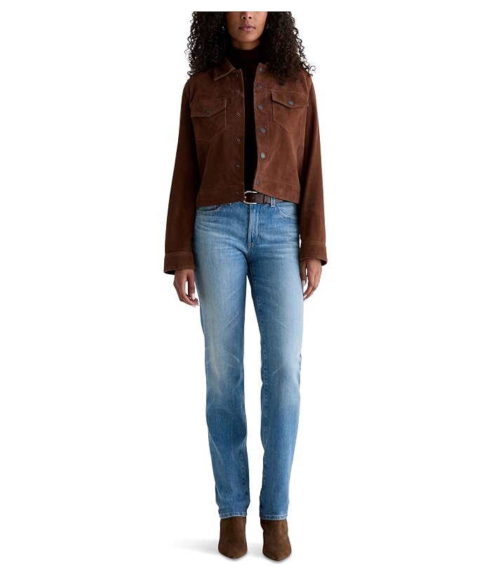 AG Jeans Sandra Low Rise Slim Straight In 18 Years Bisou - Image 4
