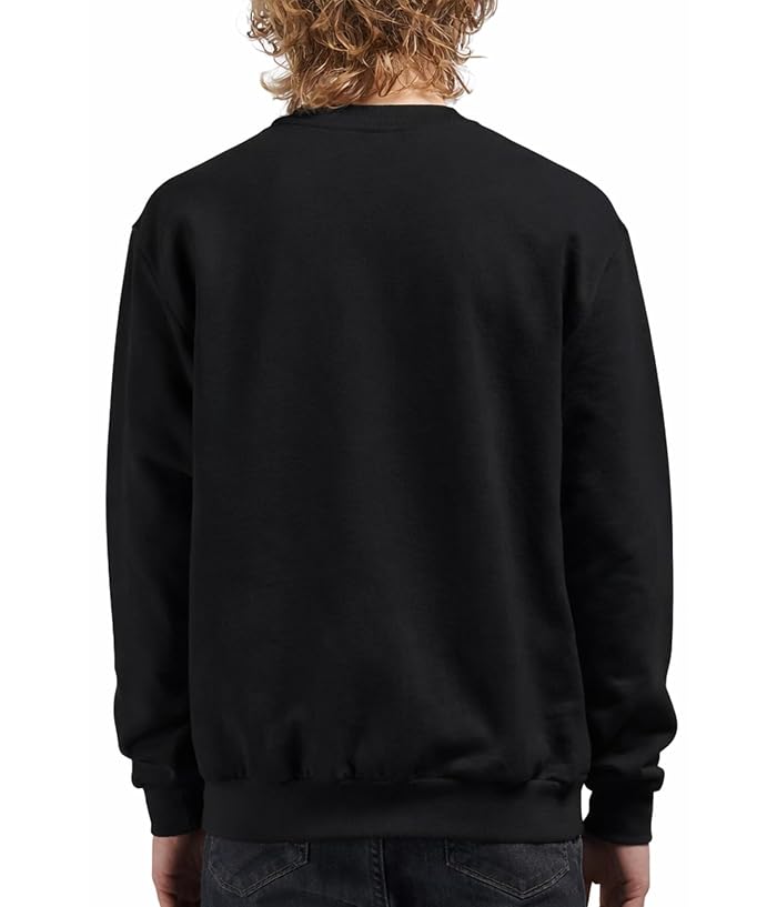 Junk Food Clothing Officially Licensed NBA Stacked Logo Crew Neck Sweatshirt - Image 2