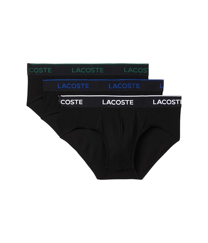 Lacoste 3-Pack Cotton Stretch Essentials Briefs
