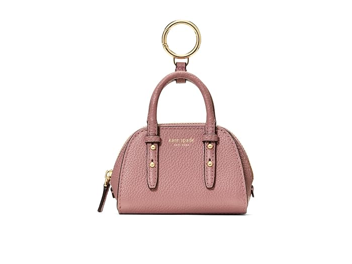 Kate Spade New York Charmed Pebbled Leather Nano Carryall Bag Charm - Image 4