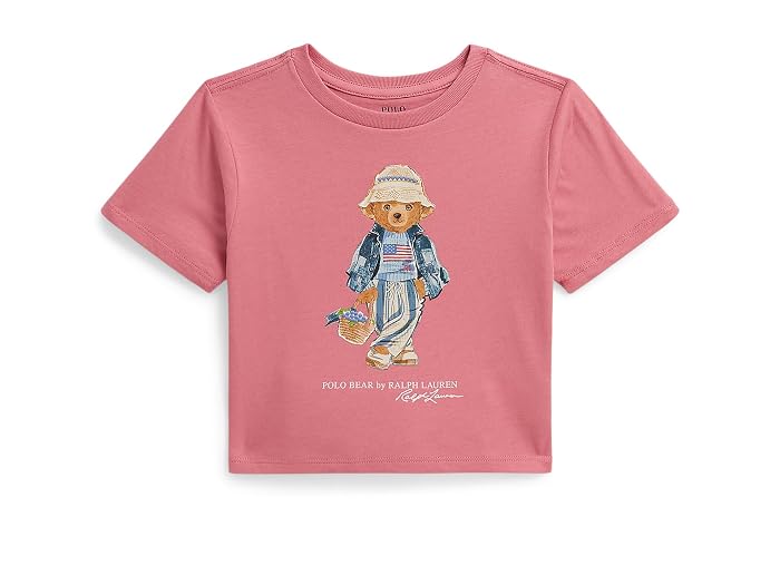 Polo Ralph Lauren Kids Polo Bear Cotton Jersey Boxy Tee (Toddler/Little Kid) - Image 3