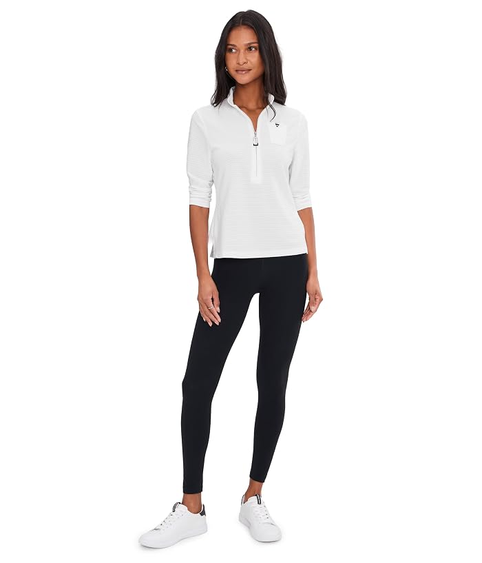 Jamie Sadock Long Sleeve Pullover Top Quarter Zip - Image 2