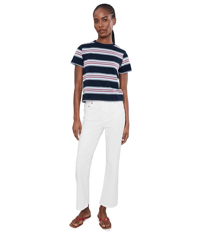 DAZE Shy Girl High-rise Crop Flare In Lamb Vintage - Image 2