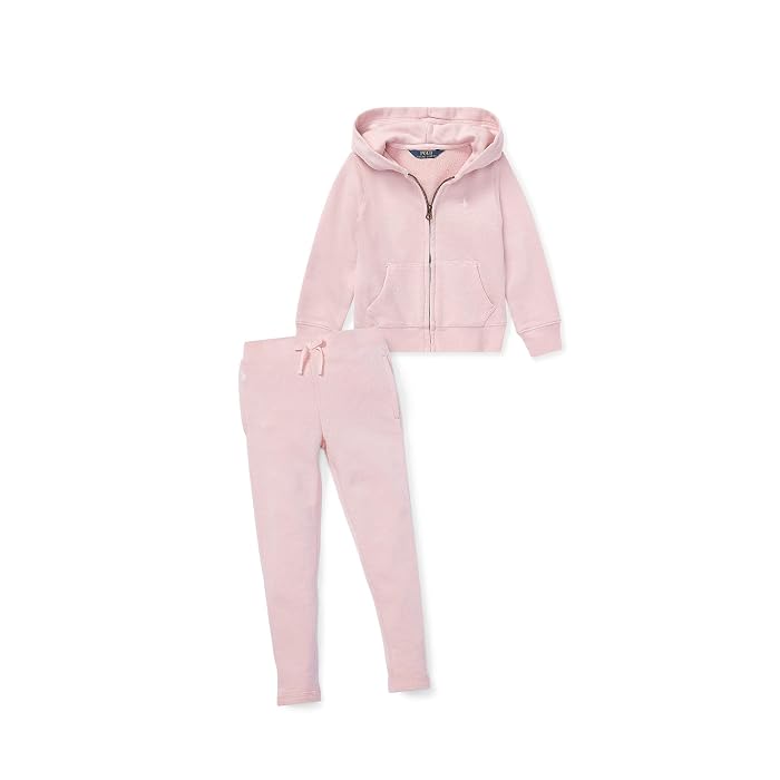 Polo Ralph Lauren Kids French Terry Hoodie (Toddler/Little Kid) - Image 3