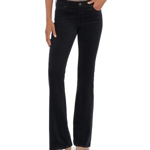 KUT from the Kloth Natalie Corduroy Bootcut in Black