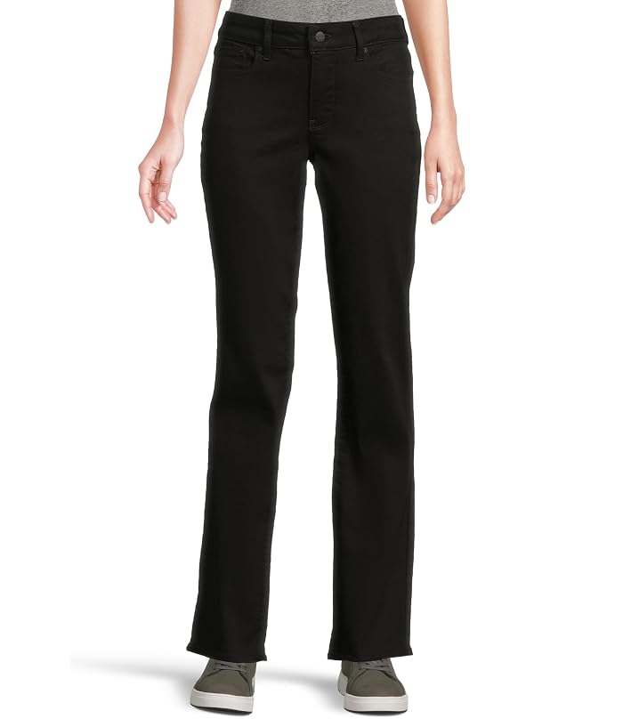 NYDJ Marilyn Straight in Black