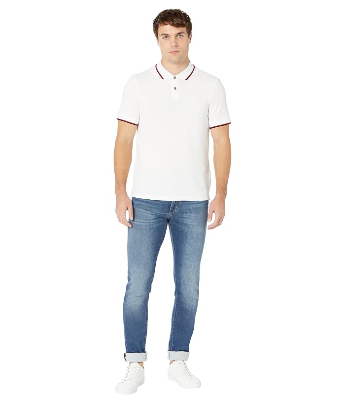 Armani Exchange Slim Fit Pique Logo Polo - Image 4