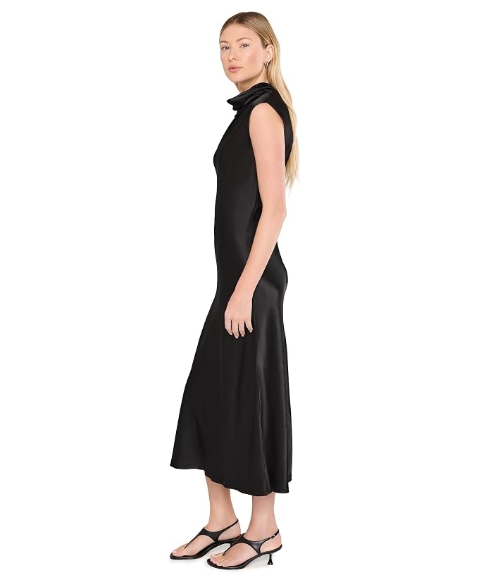 Michael Stars Astra Bias Mock Neck Dress - Image 3