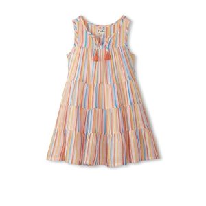 Hatley Kids Sunny Stripes Layered Tiered Dress (Toddler/Little Kid/Big Kid)