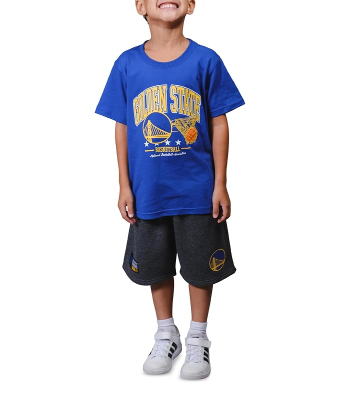Ultra Game NBA Official Super Soft Game Time T-Shirt and Shorts Set (Little Kid/Big Kid) - Image 3