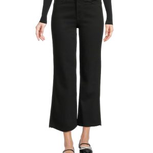 7 For All Mankind Cropped Alexa Jeans in Black