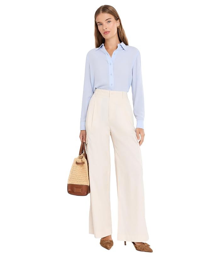 Lauren Ralph Lauren Petite Classic Fit Georgette Shirt - Image 2