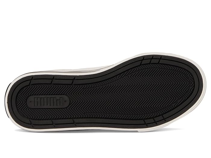 Puma Kids Court Classic Vulc Faux Suede Sneakers (Big Kid) - Image 3