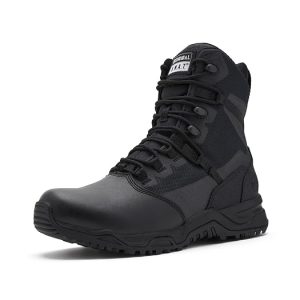 Original S.W.A.T. Alpha Fury 2.0 8" Side-Zip Leather Toe