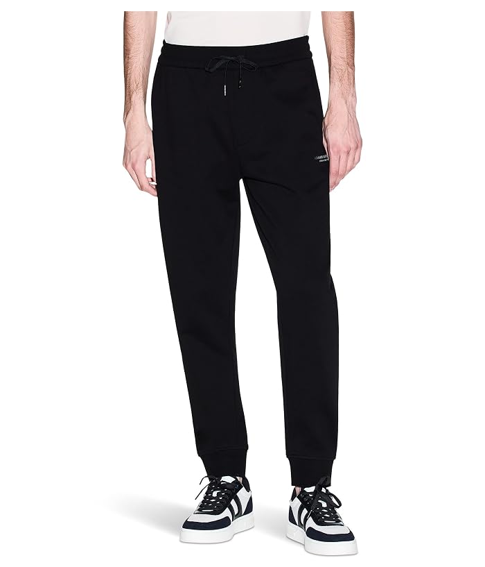 Armani Exchange Milano/New York Logo Drawstring Joggers