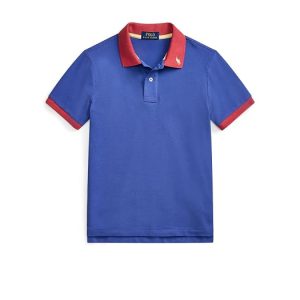 Polo Ralph Lauren Kids Stretch Cotton Mesh Polo Shirt (Big Kid)