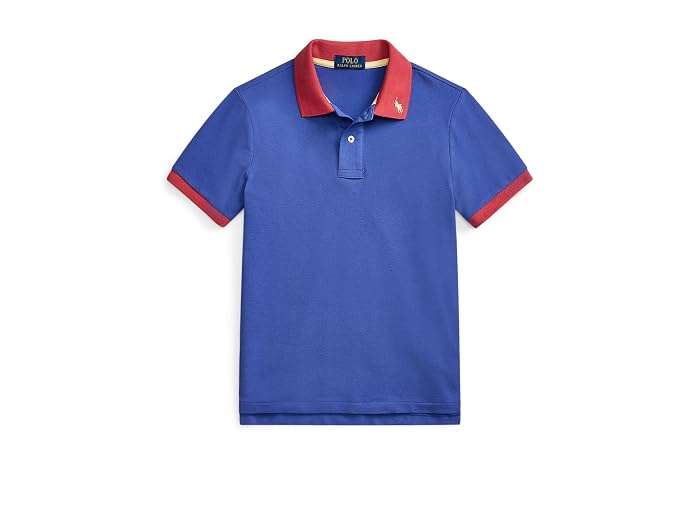 Polo Ralph Lauren Kids Stretch Cotton Mesh Polo Shirt (Big Kid)