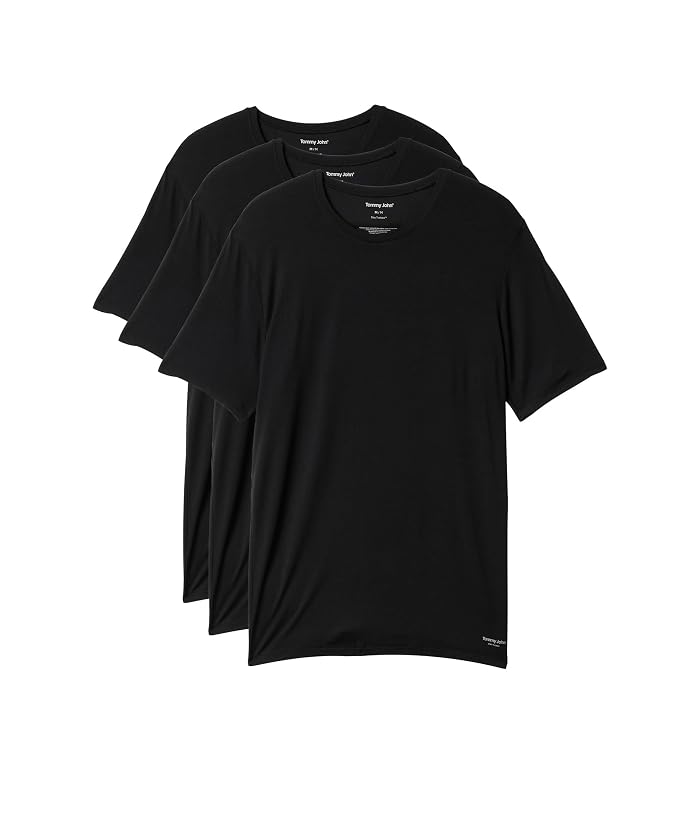 Tommy John Second Skin Modal Crewneck Stay Tucked Undershirt 3-Pack