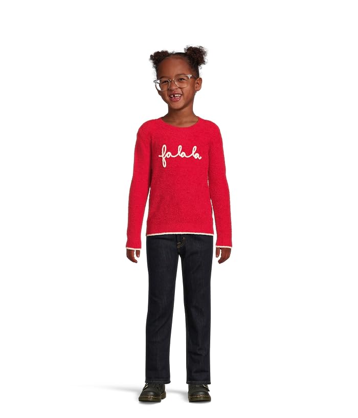 Barefoot Dreams Kids CozyChic Lite® Fa La La Pullover(Toddler) - Image 4