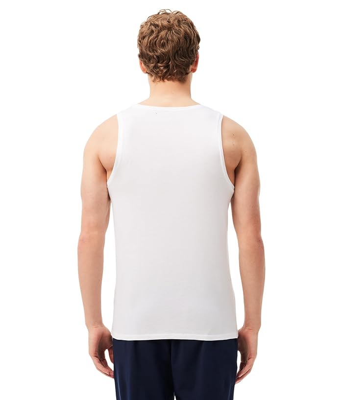 Lacoste 3-Pack Sleeveless Slim Essential T-Shirt - Image 3