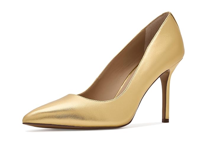 Lauren Ralph Lauren Lindella II Metallic Leather Pumps