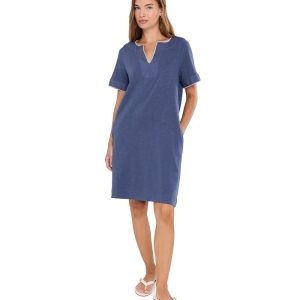 Tommy Bahama Sunset Harbor Blanket Stitch Dress