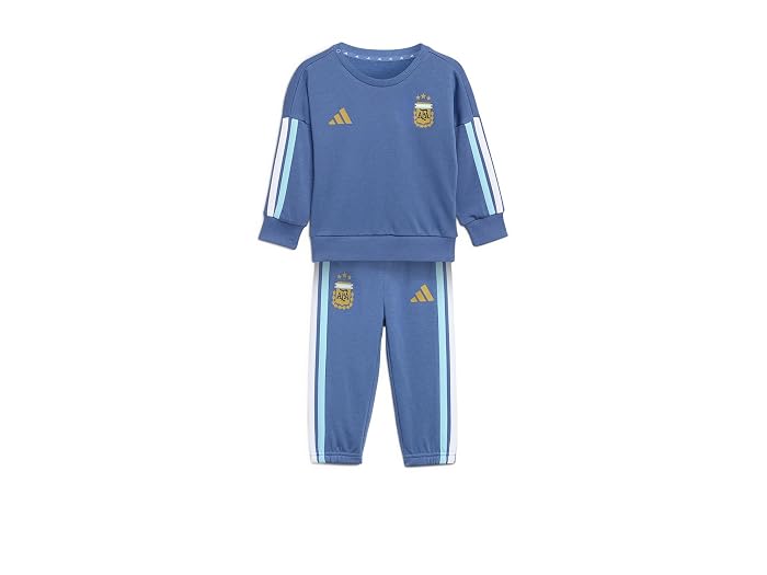 adidas Kids AFA Argentina Alphaskin Baby Sweatshirt & Joggers Suit (Infant/Toddler)