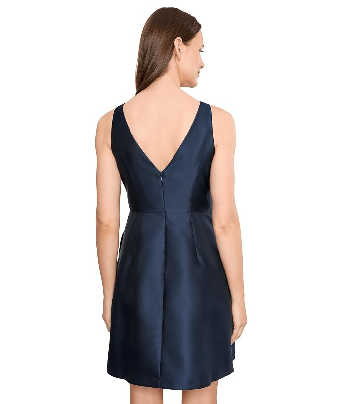 Adrianna Papell Pocket Trim Short Dress - Image 4