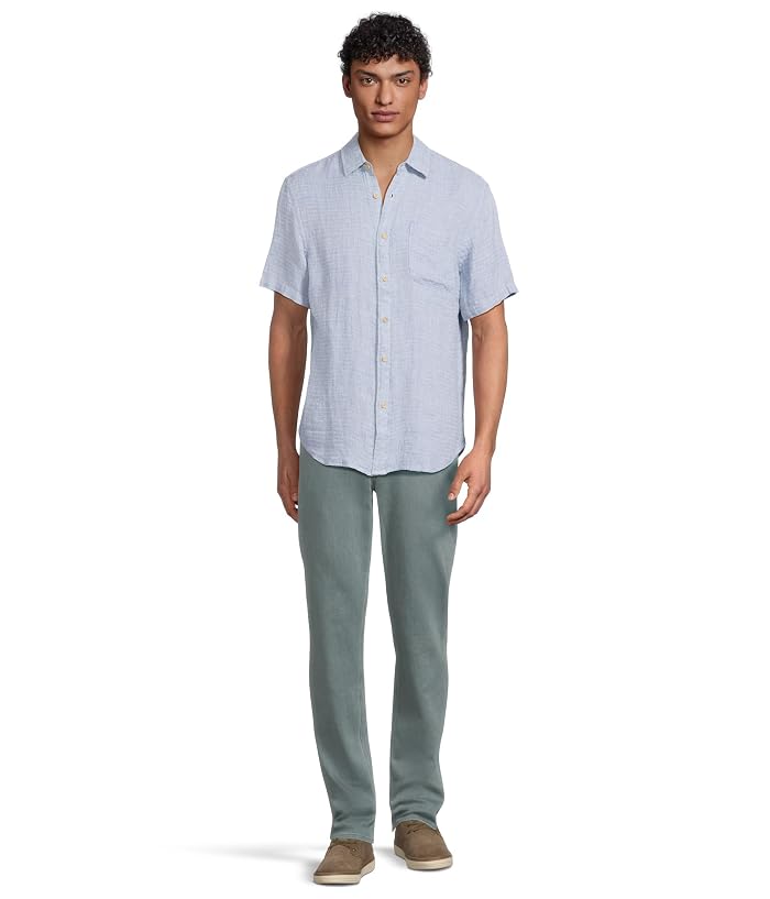 Faherty Short Sleeve Palma Linen Shirt - Image 5