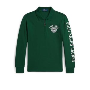 Polo Ralph Lauren Kids Logo Cotton Mesh Polo Shirt (Big Kid)