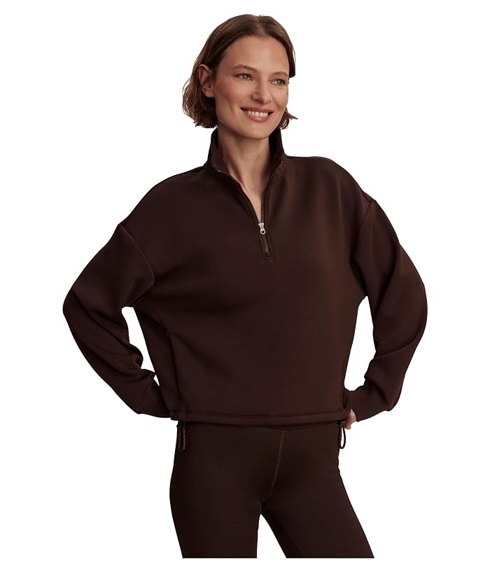 Varley Sian Cropped Half Zip Midlayer - Image 2