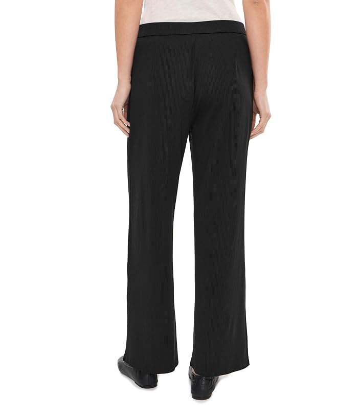 Eileen Fisher Ribbed Knit Wide Pants - Image 4