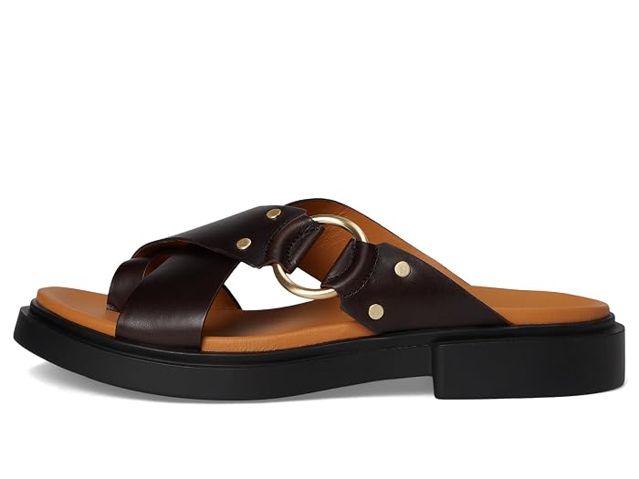 ECCO Seoul Toe Post Ring Ornament Slide Sandals - Image 3