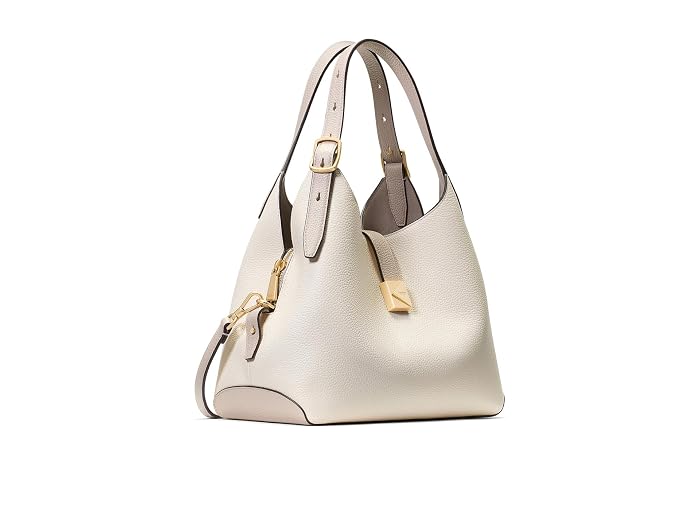 Kate Spade New York Deco Colorblocked Pebbled Leather Medium Crossbody Tote