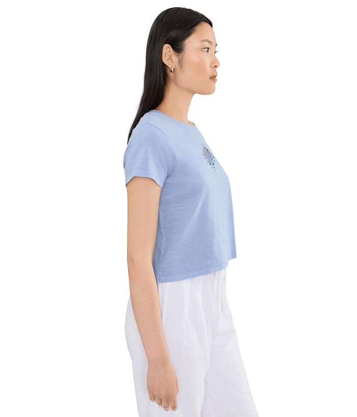 Splendid Seashell Emb Short Sleeve Tee - Image 3