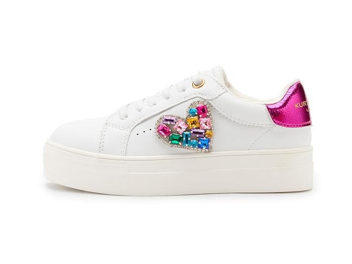 Kurt Geiger London Kids Mini Laney Love Heart (Little Kid/Big Kid) - Image 4