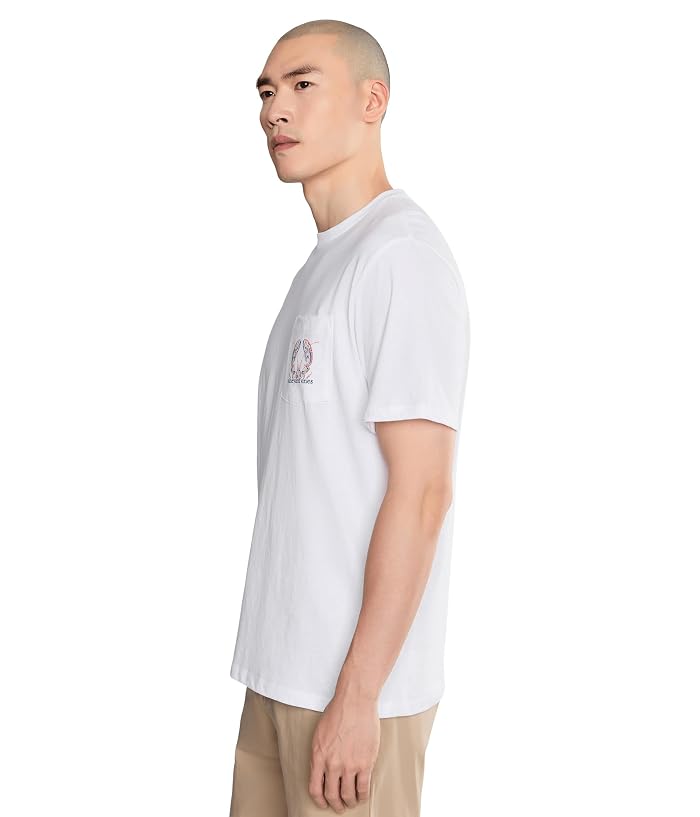 Vineyard Vines Tile Lobster Short Sleeve Pocket Tee - Image 3