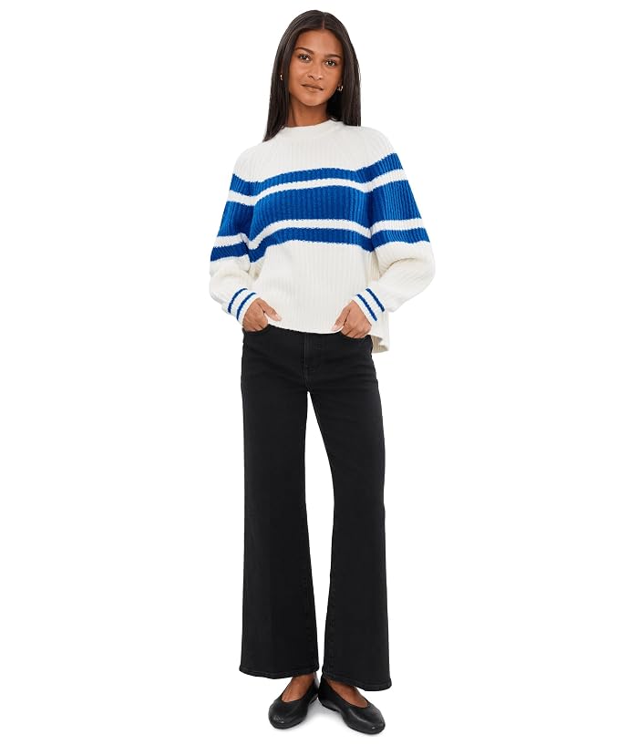 Madewell Stripe Apres Stevie Cozy Cotton Pullover - Image 2