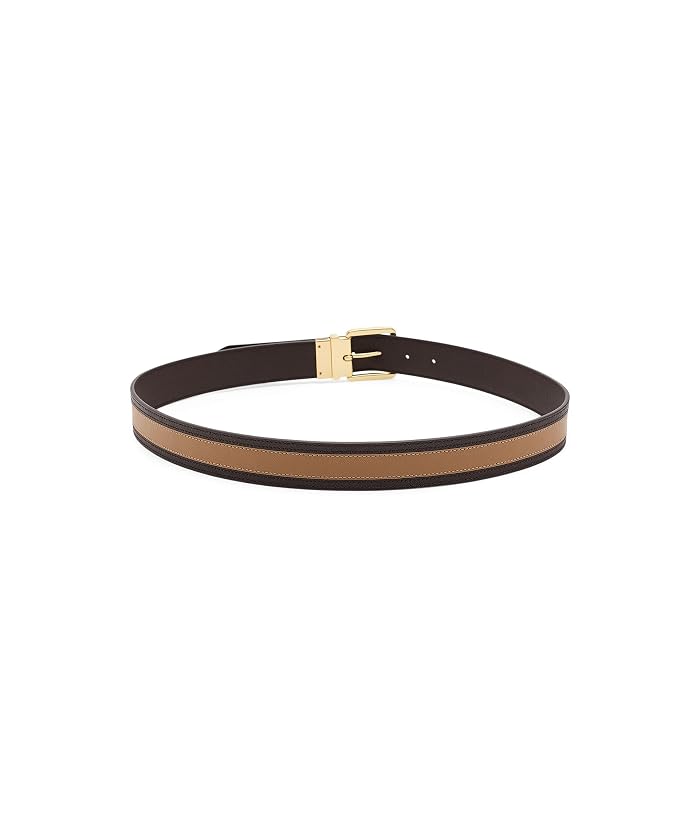 Lauren Ralph Lauren Two-Tone Reversible Crosshatch Belt - Image 2