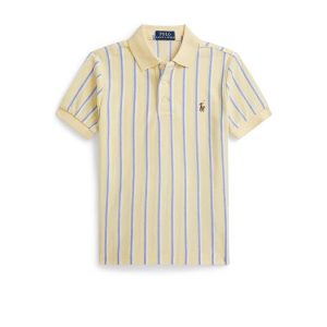 Polo Ralph Lauren Kids Striped Oxford Mesh Polo Shirt (Toddler/Little Kid)