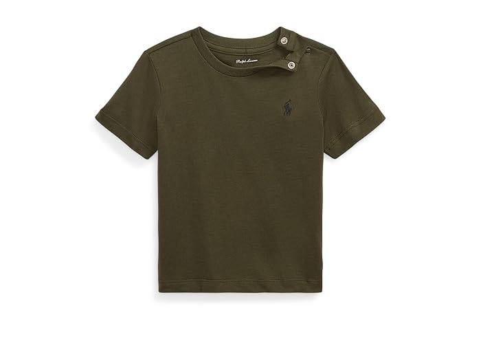Polo Ralph Lauren Kids Cotton Jersey Crew Neck Tee (Infant)