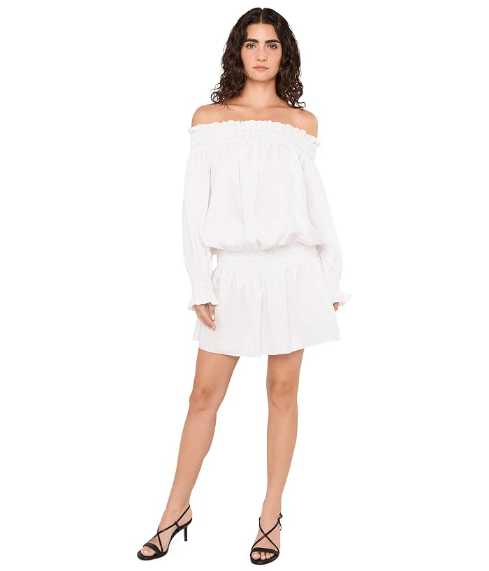 Norma Kamali Long Sleeve Peasant Mini Dress - Image 2