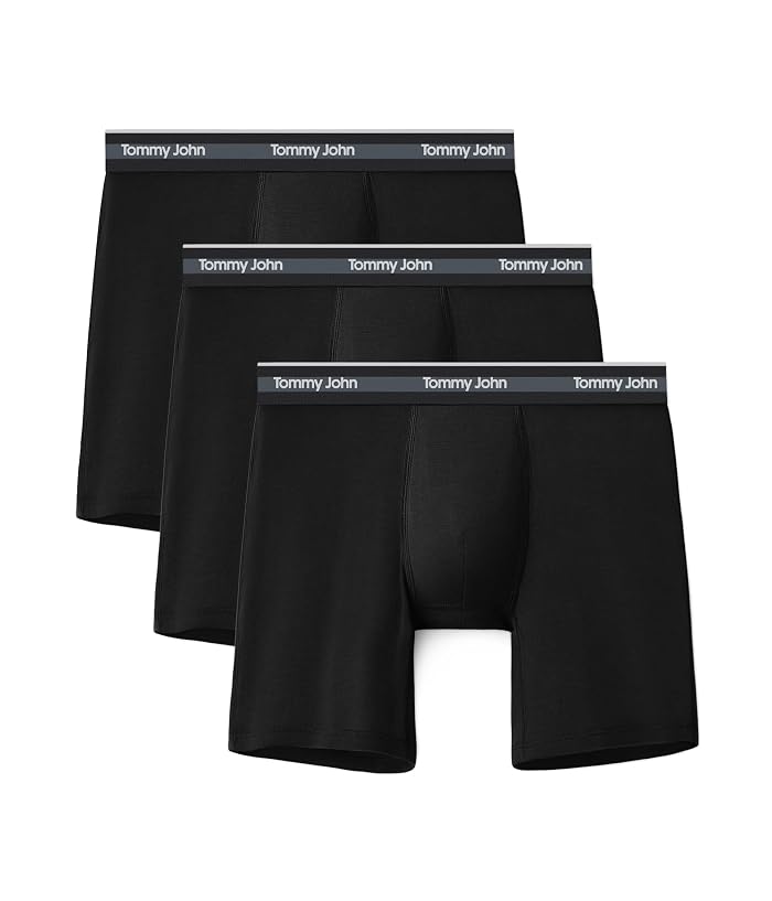 Tommy John Comfort Micro 6" Boxer Brief 3-Pack - Image 2