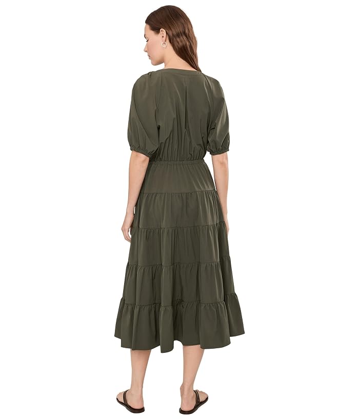 Calvin Klein Puff Sleeve Commuter Tiered Midi - Image 4