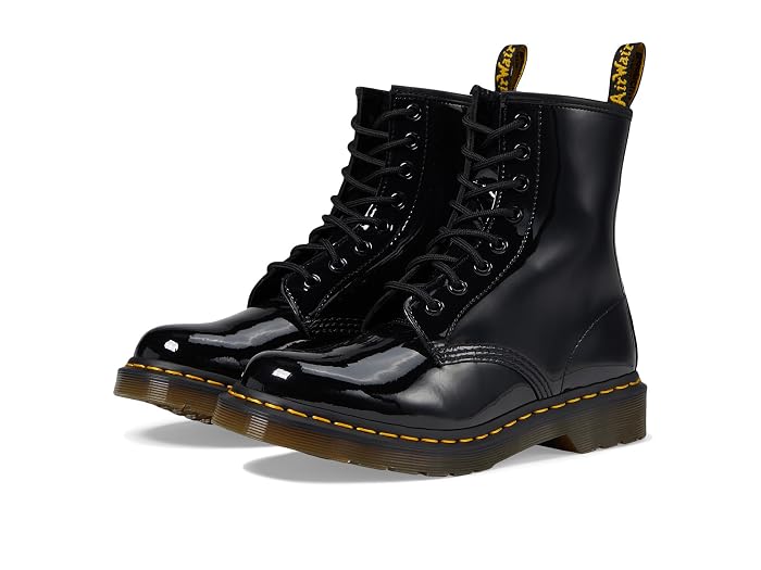 Dr. Martens 1460 Patent Leather Lace Up Boots