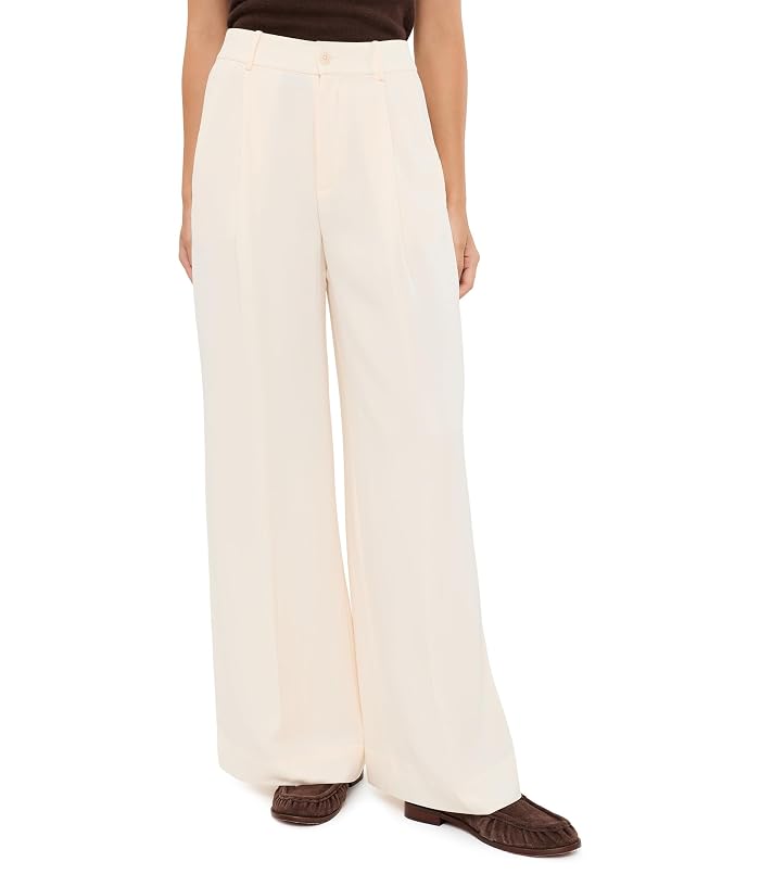 Lauren Ralph Lauren Double-Faced Georgette Wide-Leg Pants - Image 4