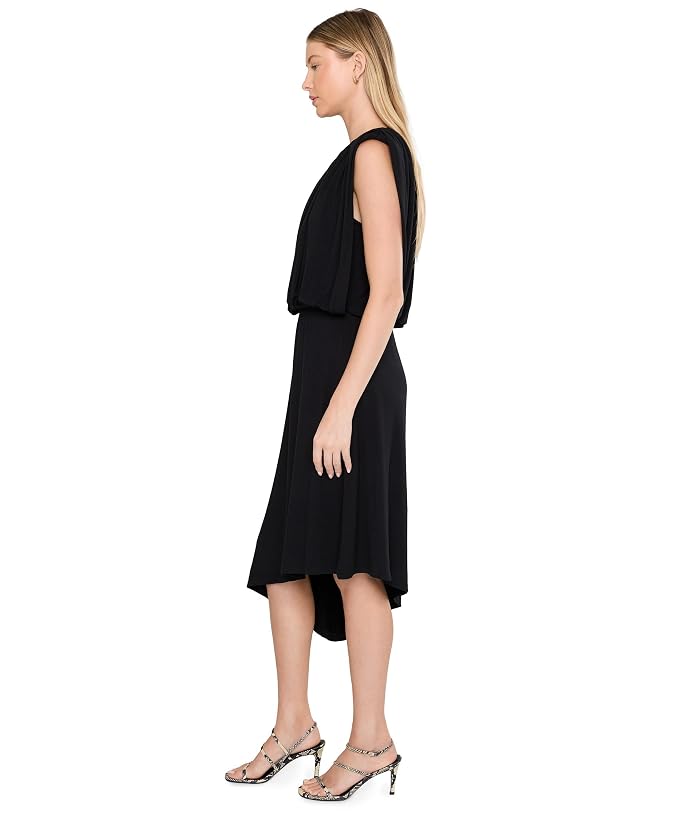 Liverpool Los Angeles Draped Asymmetrical Knit Dress - Image 3