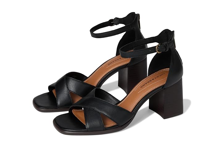 Lucky Brand Herrika Cross Band High Heel Sandals