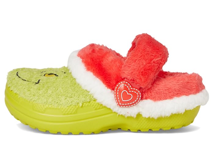 Crocs Kids The Grinch Classic Lined Clog (Toddler) - Image 4