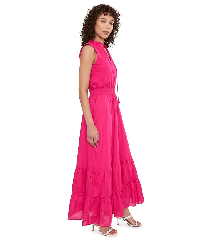 Vince Camuto Tie Neck Smocked Waist Maxi - Image 3